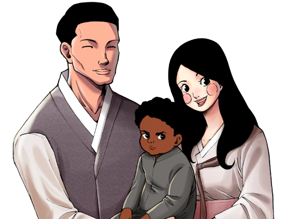 Our Baby Is Strange — manga art by Pistol Taeja
