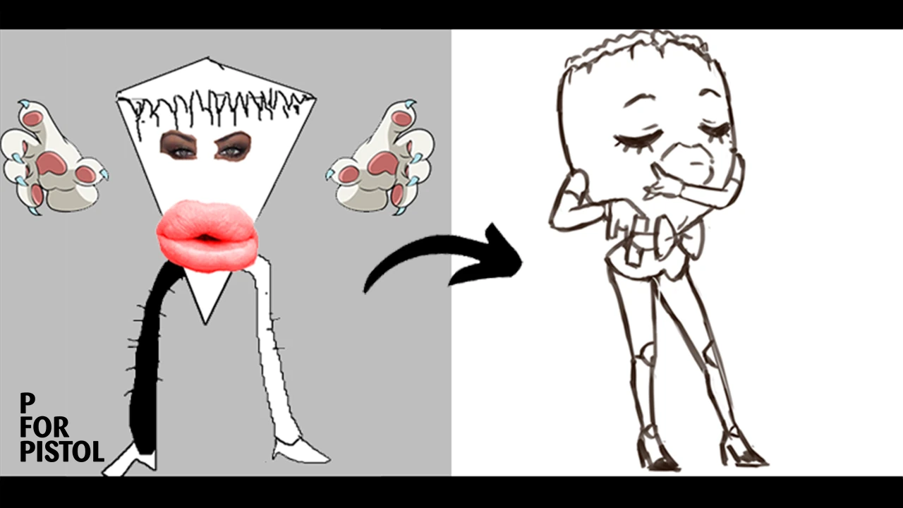Uga Buga — P For Pistol character design by Pistol Taeja